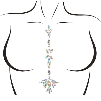 LEG AVENUE - GIOIELLO CORPO ADESIVO IN GIADA - LEG AVENUE ACCESSORIES | Lingerie Harness Boutique