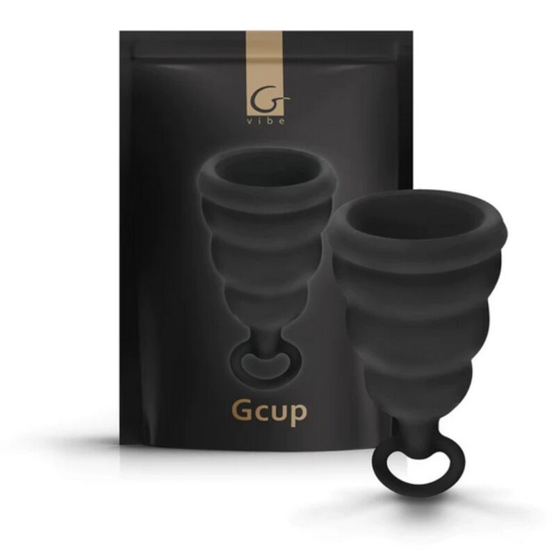 G-VIBE - GCUP MENSTRUAL CUP BLACK