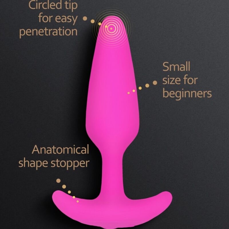 G-VIBE - GPLUG VIBRATING BUTT PLUG XS FUCHSIA