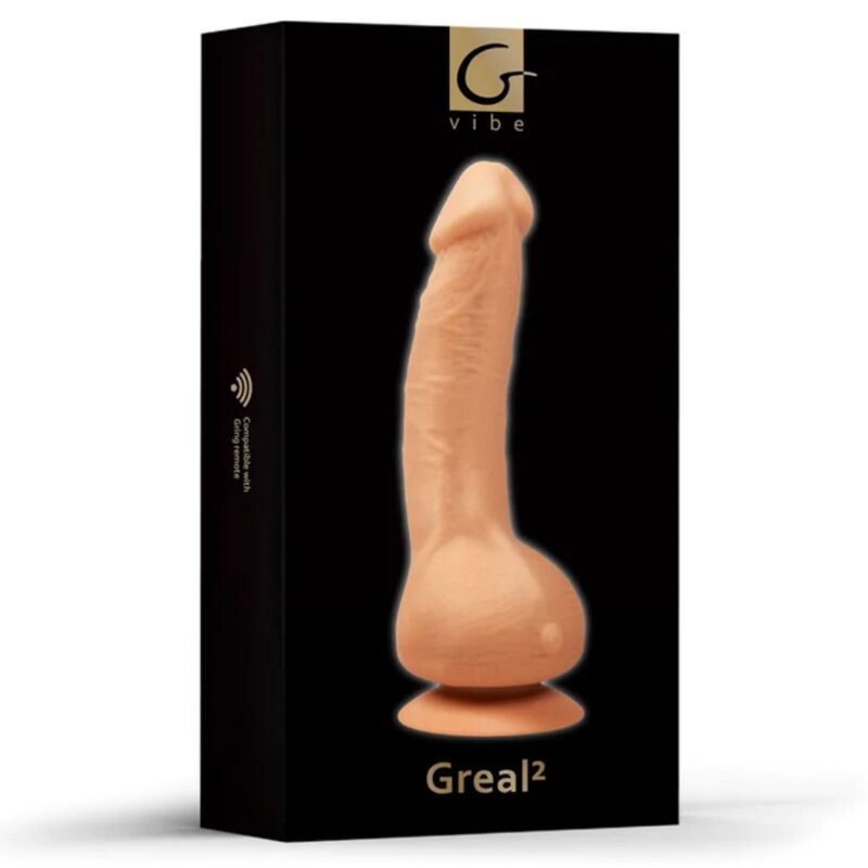 G-VIBE - GREAL 2 VIBRATORE REALISTICO NATURALE - G-VIBE | Lingerie Harness Boutique