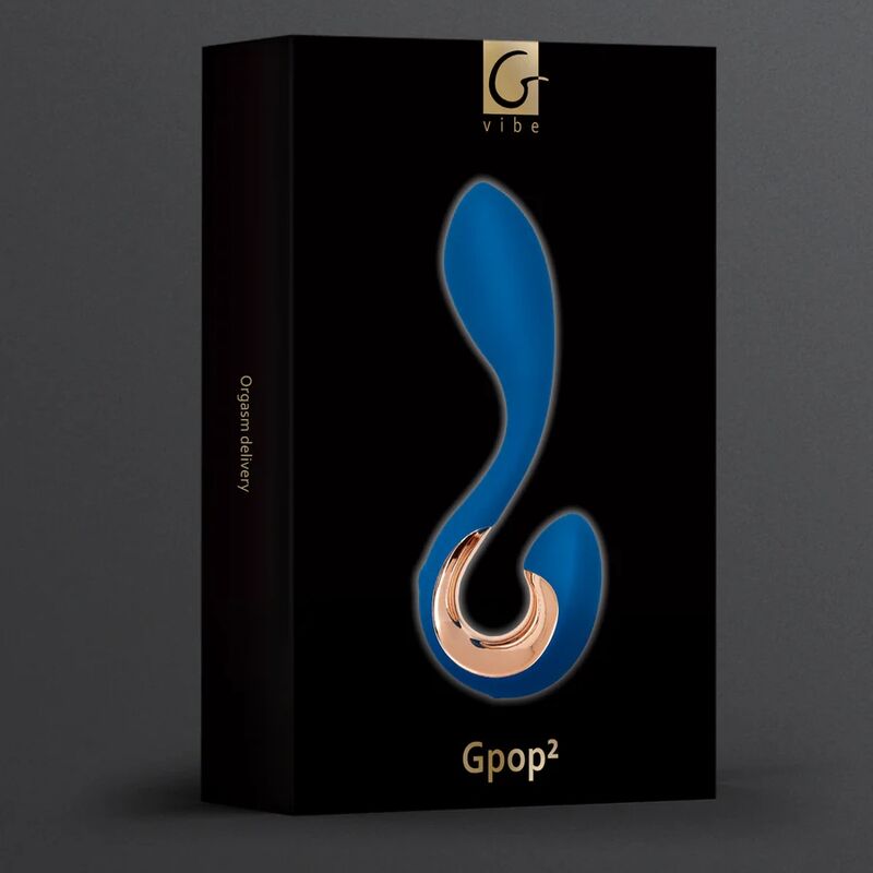 G-VIBE - GPOP 2 VIBRATOR POINTS GEP BLUE INDIGO