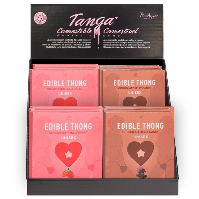 SECRET PLAY - PERIZOMA GOMMOSA ALLA FRAGOLA - SECRETPLAY COSMETIC | Lingerie Harness Boutique