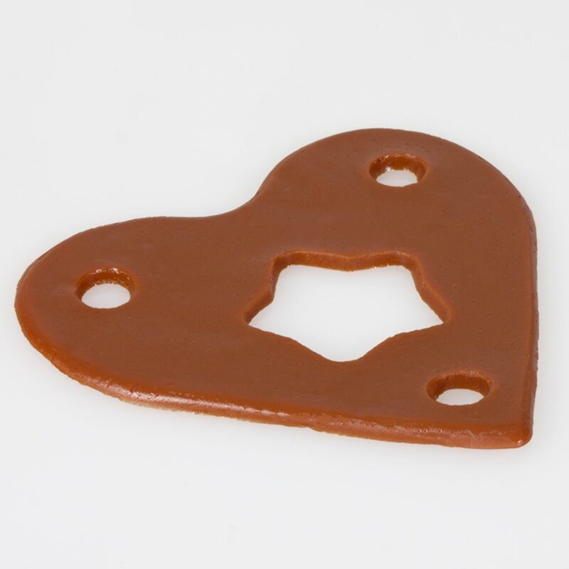 SECRET PLAY - CHOCOLATE RUBBER THONG