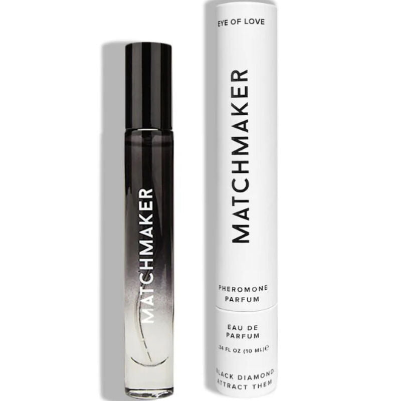 EYE OF LOVE - MATCHMAKER BLACK DIAMOND PROFUMO AI FEROMONI ATTRACT THEM 10 ML - EYE OF LOVE | Lingerie Harness Boutique