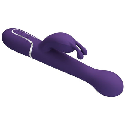 PRETTY LOVE - DEJON 3 IN 1 MULTIFUNCTIONAL RABBIT VIBRATOR PURPLE