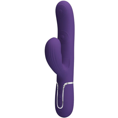 PRETTY LOVE - PERLITA 3 IN 1 MULTIFUNCTIONAL G-SPOT VIBRATOR PURPLE