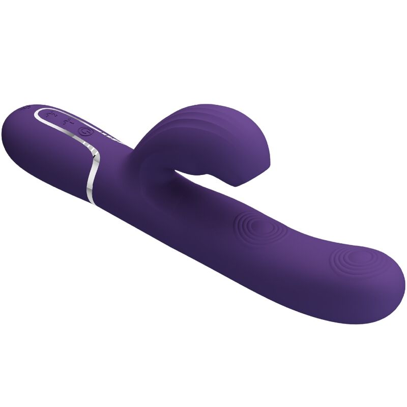 PRETTY LOVE - PERLITA 3 IN 1 MULTIFUNCTIONAL G-SPOT VIBRATOR PURPLE