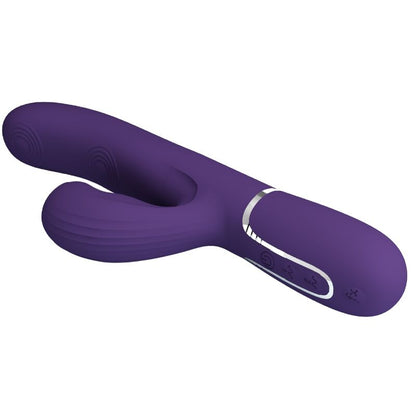 PRETTY LOVE - PERLITA 3 IN 1 MULTIFUNCTIONAL G-SPOT VIBRATOR PURPLE