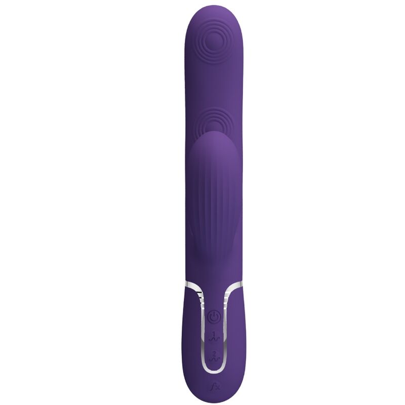 PRETTY LOVE - PERLITA VIBRATORE G-SPOT 3 IN 1 MULTIFUNZIONE VIOLA - PRETTY LOVE FLIRTATION | Lingerie Harness Boutique
