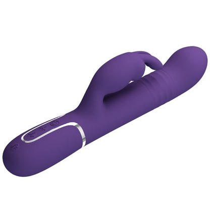 PRETTY LOVE - COALE VIBRATORE CONIGLIO CARBONE 4 EN 1 VIOLA - PRETTY LOVE FLIRTATION | Lingerie Harness Boutique