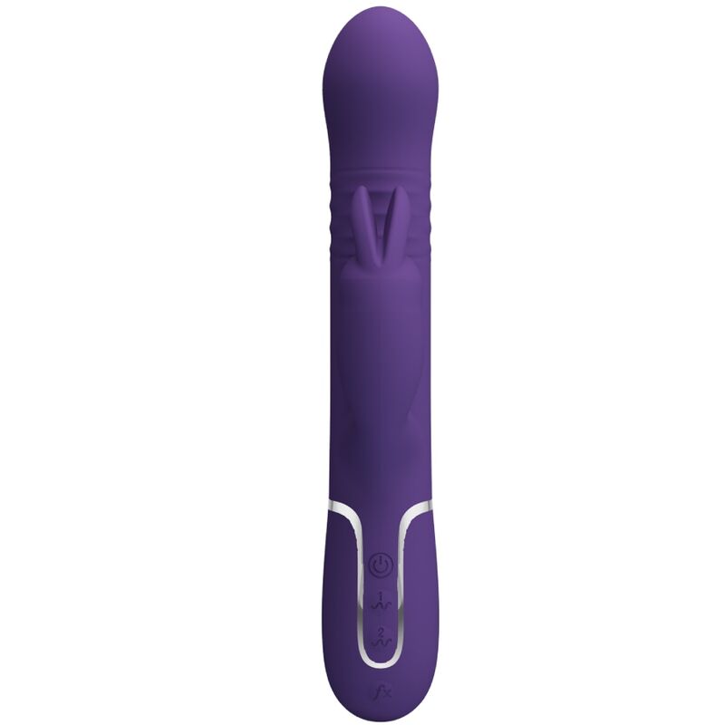 PRETTY LOVE - COALE COAL RABBIT VIBRATOR 4 IN 1 PURPLE