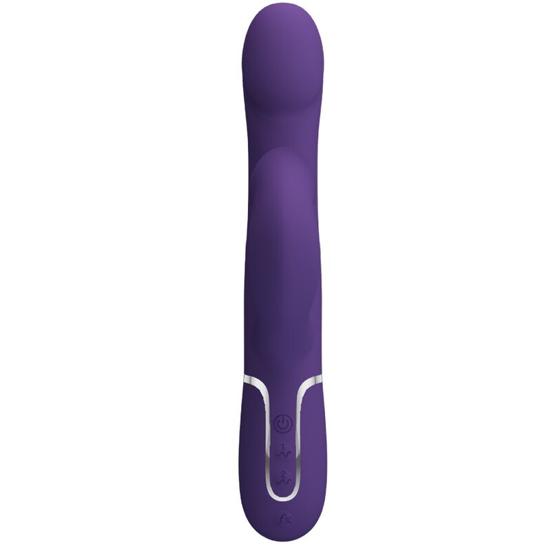 PRETTY LOVE - ZALIN PERLE VIBRATORE CONIGLIO 4 EN 1 VIOLA - PRETTY LOVE FLIRTATION | Lingerie Harness Boutique