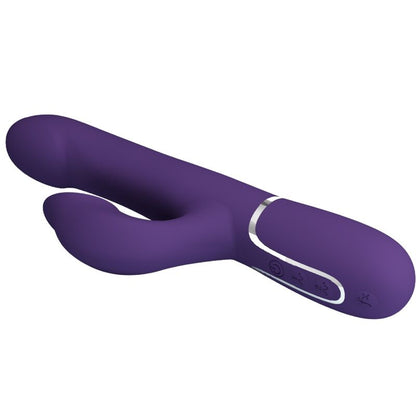 PRETTY LOVE - ZALIN PEARLS RABBIT VIBRATOR 4 IN 1 PURPLE