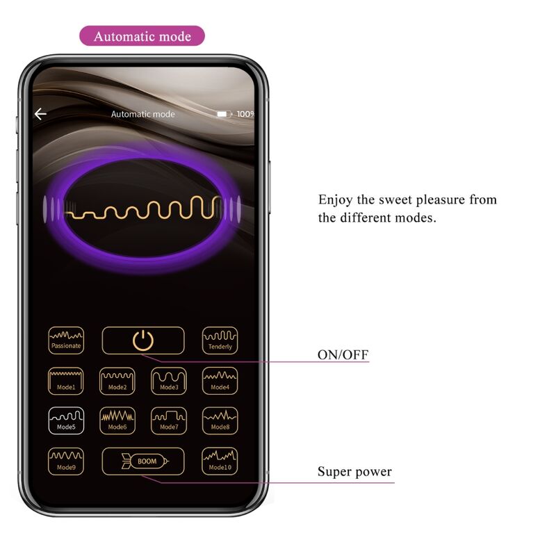 PRETTY LOVE - HECTOR ELECTROSHOCK VIBRATOR FREE APP PURPLE