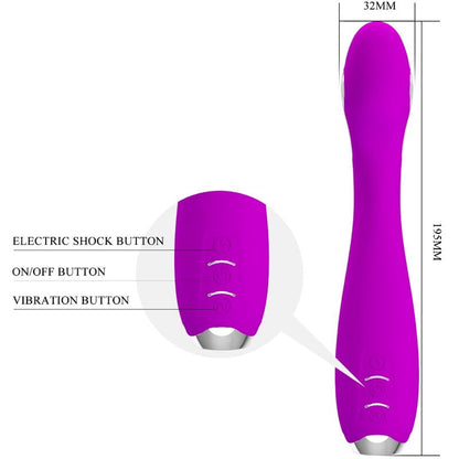 PRETTY LOVE - HECTOR VIBRATORE ELETTROSHOCK APP GRATUITA VIOLA - PRETTY LOVE FLIRTATION | Lingerie Harness Boutique