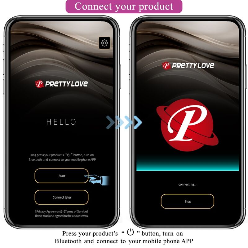 PRETTY LOVE - HECTOR VIBRATORE ELETTROSHOCK APP GRATUITA VIOLA - PRETTY LOVE FLIRTATION | Lingerie Harness Boutique