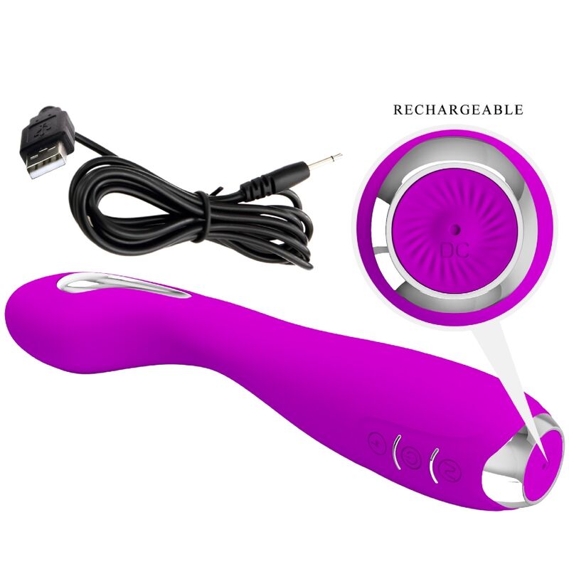 PRETTY LOVE - HECTOR VIBRATORE ELETTROSHOCK APP GRATUITA VIOLA - PRETTY LOVE FLIRTATION | Lingerie Harness Boutique