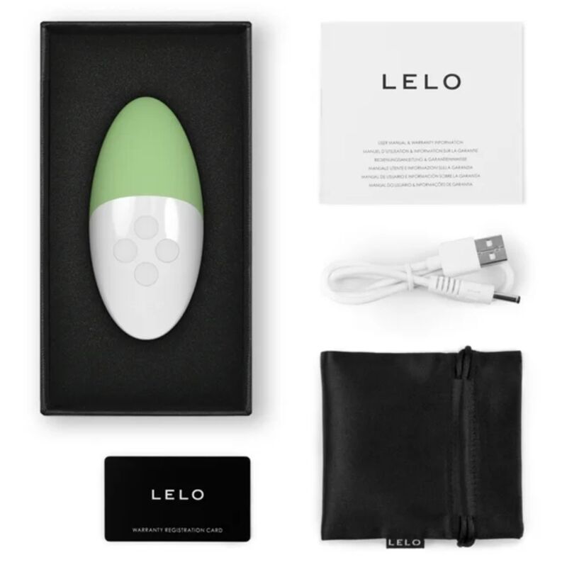 LELO - SIRI 3 MASSAGGIATORE CLITORIDE CREMA PISTACCHIO - LELO | Lingerie Harness Boutique