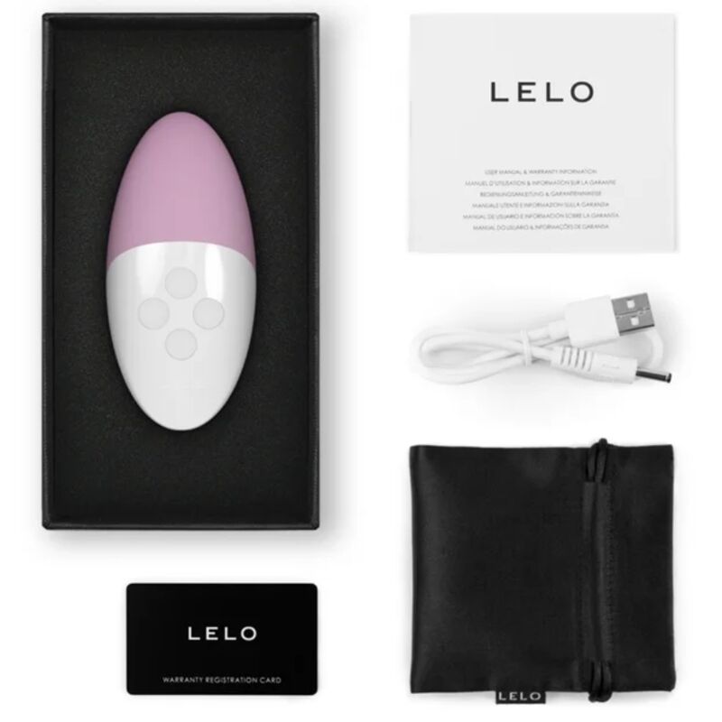 LELO - SIRI 3 MASSAGGIATORE PER CLITORIDE ROSA TENERO - LELO | Lingerie Harness Boutique