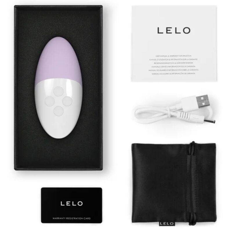 LELO - SIRI 3 CALM LAVENDER CLITORAL MASSAGER