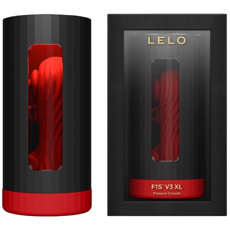 LELO - MASTURBATORE MASCHILE F1S V3 ROSSO XL - LELO | Lingerie Harness Boutique