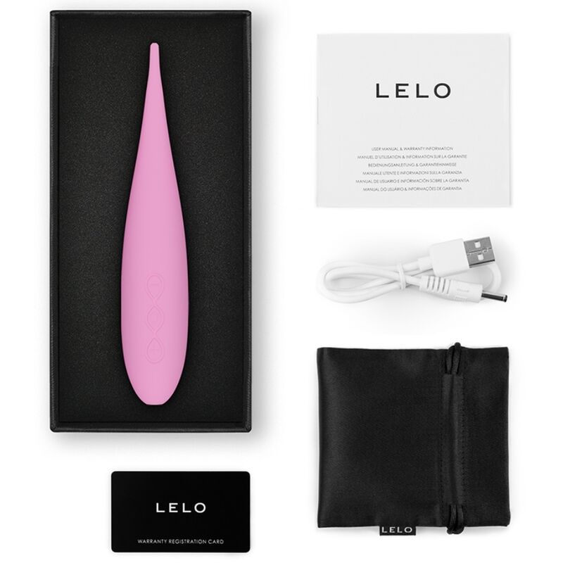 LELO - DOT TRAVEL CLITORAL STIMULATOR PINK