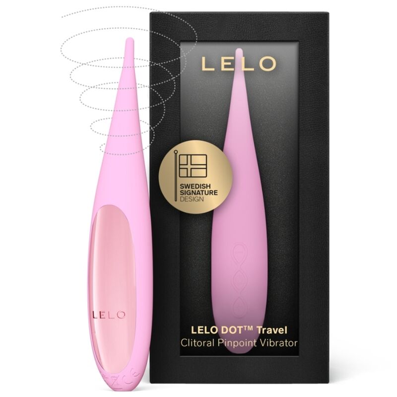LELO - DOT TRAVEL STIMOLATORE CLITORIDE ROSA - LELO | Lingerie Harness Boutique