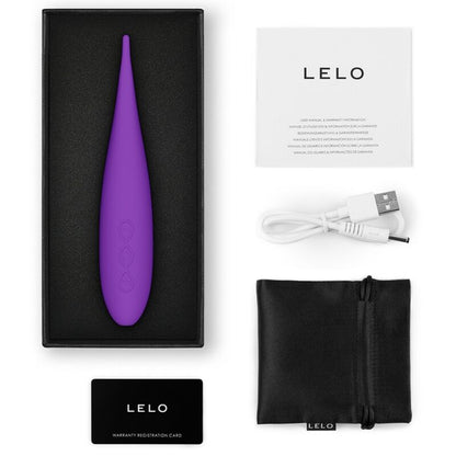 LELO - DOT TRAVEL STIMOLATORE CLITORIDE VIOLA - LELO | Lingerie Harness Boutique