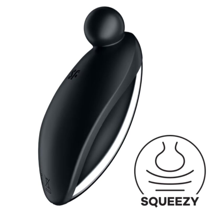 SATISFYER - SPOT ON 2 VIBRATORE LAY-ON NERO - SATISFYER VIBRATOR | Lingerie Harness Boutique
