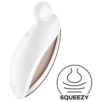 SATISFYER - SPOT ON 2 VIBRATORE LAY-ON BIANCO - SATISFYER VIBRATOR | Lingerie Harness Boutique