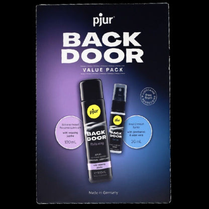 PJUR - BACK DOOR ANAL LUBRICANT AND SPRAY SET