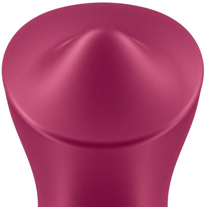 SATISFYER - VIBRATORE ECCITANTE DA APPOGGIO CLITORIDE FUCSIA - SATISFYER VIBRATOR | Lingerie Harness Boutique