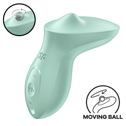 SATISFYER - VIBRATORE EXCITERRR DA APPOGGIO CLITORIDE MENTA - SATISFYER VIBRATOR | Lingerie Harness Boutique