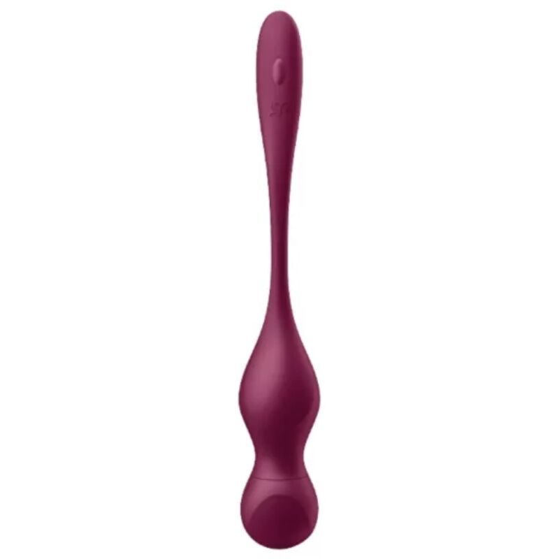 SATISFYER - LOVE BIRDS VARY SFERE VIBRANTI APP GRATUITA WINE ROSSO - SATISFYER VIBRATOR | Lingerie Harness Boutique