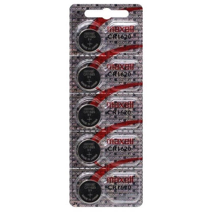 MAXELL - BATTERIA LITIO CR1620 3V 5UDS - MAXELL | Lingerie Harness Boutique