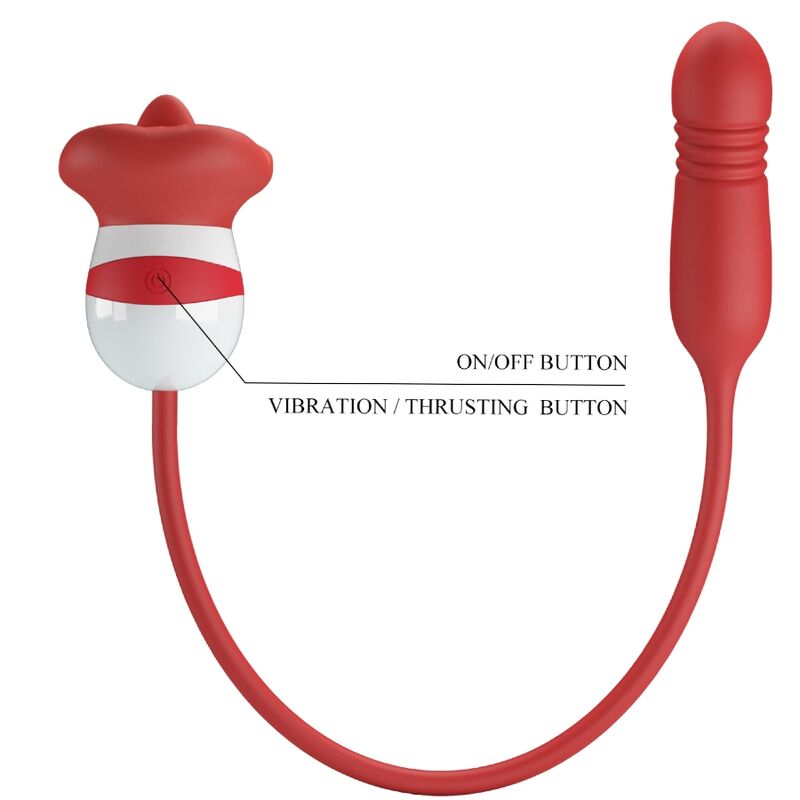 PRETTY LOVE - ASHLYNN MASTURBATORE BOCCA ROSSO - PRETTY LOVE FLIRTATION | Lingerie Harness Boutique