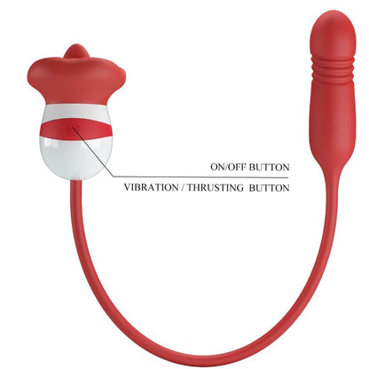 PRETTY LOVE - ASHLYNN MASTURBATORE BOCCA ROSSO - PRETTY LOVE FLIRTATION | Lingerie Harness Boutique