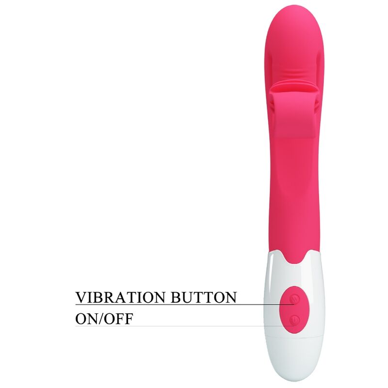 ROMANCE - VIBRATORE E STIMOLATORE 30 VELOCITÀ ROSA - ROMANCE | Lingerie Harness Boutique