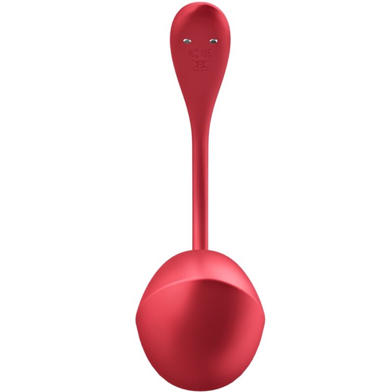 SATISFYER - SHINY PETAL STIMOLATORE CON TELECOMANDO G-POINT ROSSO APP GRATUITA - SATISFYER PARTNER | Lingerie Harness Boutique