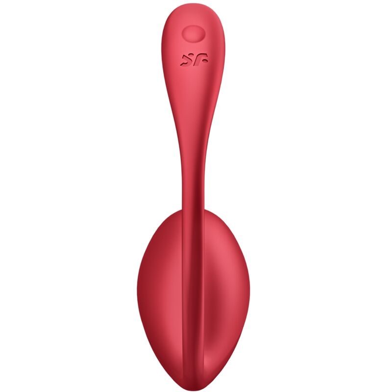 SATISFYER - SHINY PETAL STIMOLATORE CON TELECOMANDO G-POINT ROSSO APP GRATUITA - SATISFYER PARTNER | Lingerie Harness Boutique