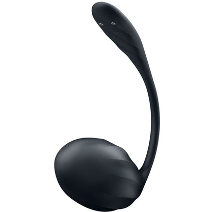SATISFYER - RIBBED PETAL STIMOLATORE PUNTO G TELECOMANDO NERO APP GRATUITA - SATISFYER PARTNER | Lingerie Harness Boutique