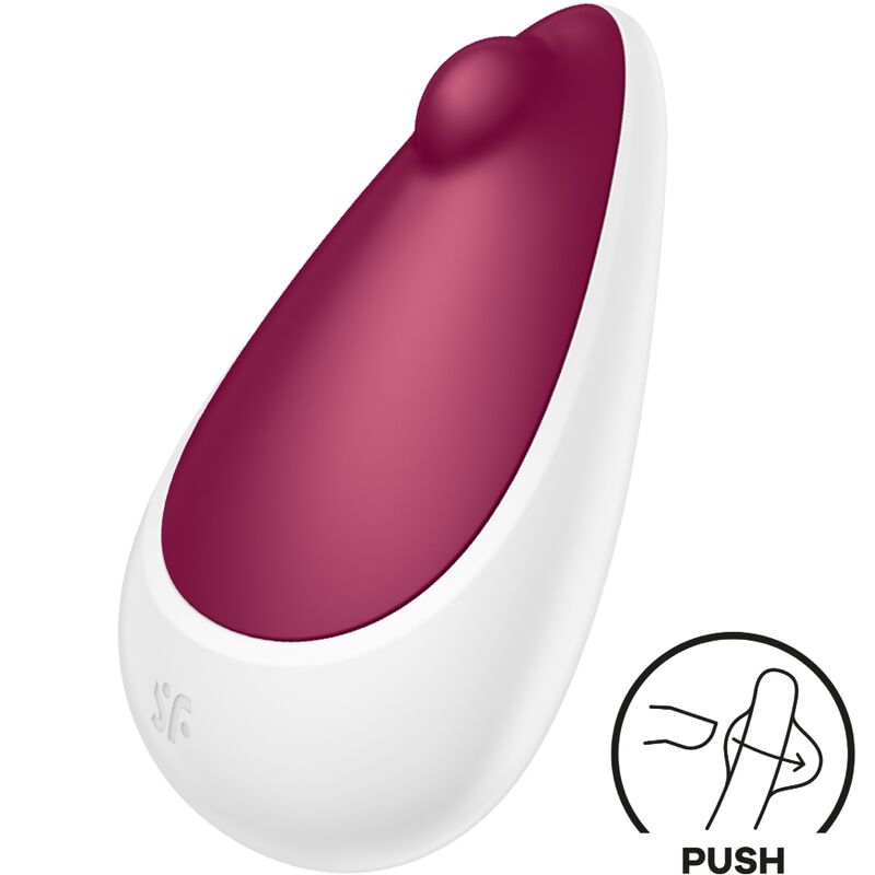 SATISFYER - SPOT ON 3 STIMOLATORE CLITORALE BERRY - SATISFYER VIBRATOR | Lingerie Harness Boutique