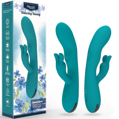 ARMONY - DANCING BUNNY VIBRATORE RABBIT 10 VELOCITÀ VERDE - ARMONY VIBRATORS | Lingerie Harness Boutique