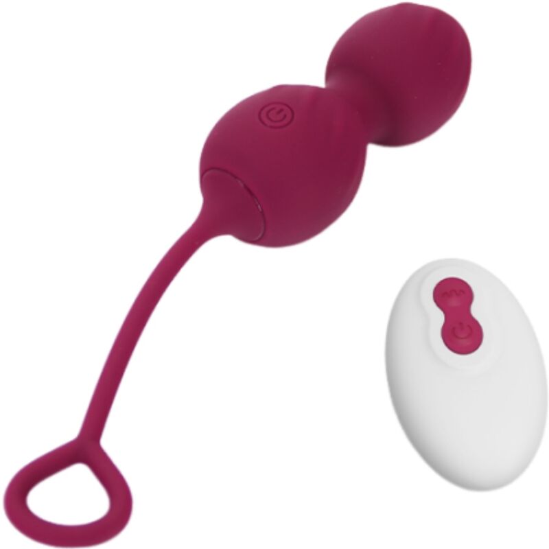 ARMONY - BLOSSOMS MANUBRIO VAGINALE VIBRAZIONE TELECOMANDO 10 VIBRAZIONI ROSSO SCURO - ARMONY VIBRATORS | Lingerie Harness Boutique