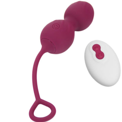 ARMONY - BLOSSOMS MANUBRIO VAGINALE VIBRAZIONE TELECOMANDO 10 VIBRAZIONI ROSSO SCURO - ARMONY VIBRATORS | Lingerie Harness Boutique