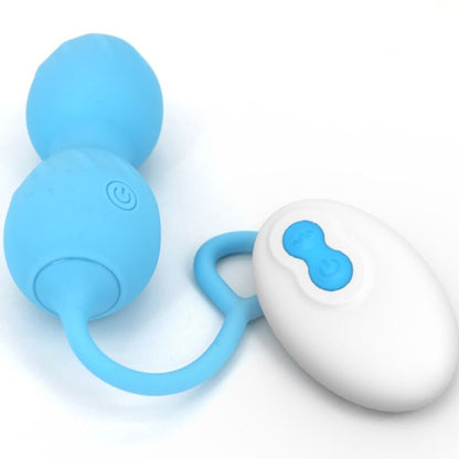 ARMONY - BLOSSOMS MANUBRIO VAGINALE VIBRAZIONE TELECOMANDO 10 VIBRAZIONI BLU - ARMONY VIBRATORS | Lingerie Harness Boutique