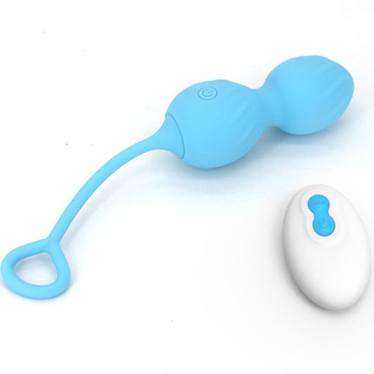 ARMONY - BLOSSOMS MANUBRIO VAGINALE VIBRAZIONE TELECOMANDO 10 VIBRAZIONI BLU - ARMONY VIBRATORS | Lingerie Harness Boutique