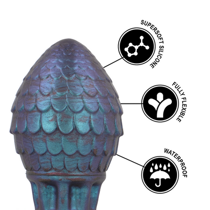 EPIC - VRAKOS PLUG ANALE DRAGON EGG TAGLIA M - EPIC | Lingerie Harness Boutique