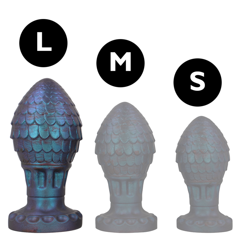 EPIC - VRAKOS PLUG ANALE DRAGON EGG TAGLIA L - EPIC | Lingerie Harness Boutique