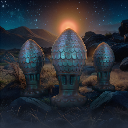 EPIC - VRAKOS PLUG ANALE DRAGON EGG TAGLIA L - EPIC | Lingerie Harness Boutique